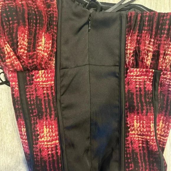 Bebe black and red corset top. - Picture 4 of 6